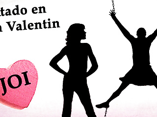 Spanish Joi San Valentin, Atado Con Varias Mujeres free video