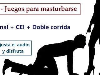 Joi Cei Con Anal, Humillacion Y Doble Corrida. En Espanol free video