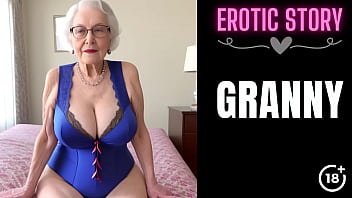 [Granny Story] Step Grandson Satisfies His Step Grandmother Part 1 free video