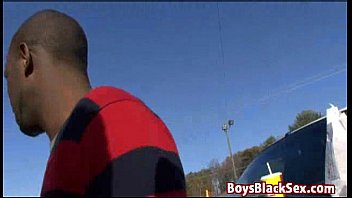 Blacks On Boys - Hardcore Bareback Interracial Gay Fucking Porn Stream 13 free video