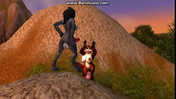 *Futa* Worgen And Pandaren Collab Dance Party free video