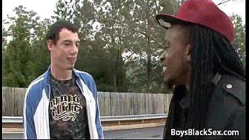 Blacksonboys - Black Gay Dude Fuck White Twink 04 free video