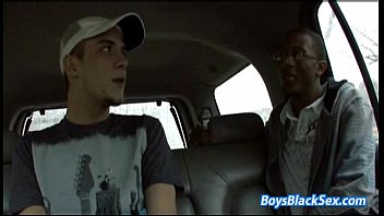 Blacks On Boys - Gay Bareback Hardcore Fuck Video 10