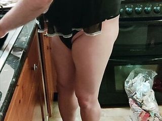 Sissy Maid Jayci Has To Work In The Kitchen free video